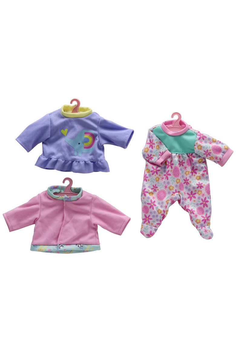 14" Lifelike Soft Doll and Play Accessories, Age 2+, Alternate, color, Multicolored