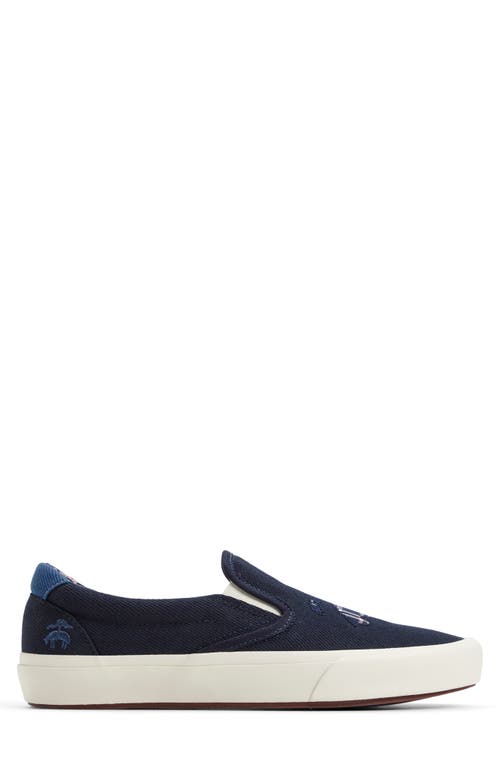 Brooks Brothers Quincy Slip-on Sneaker In Other Navy