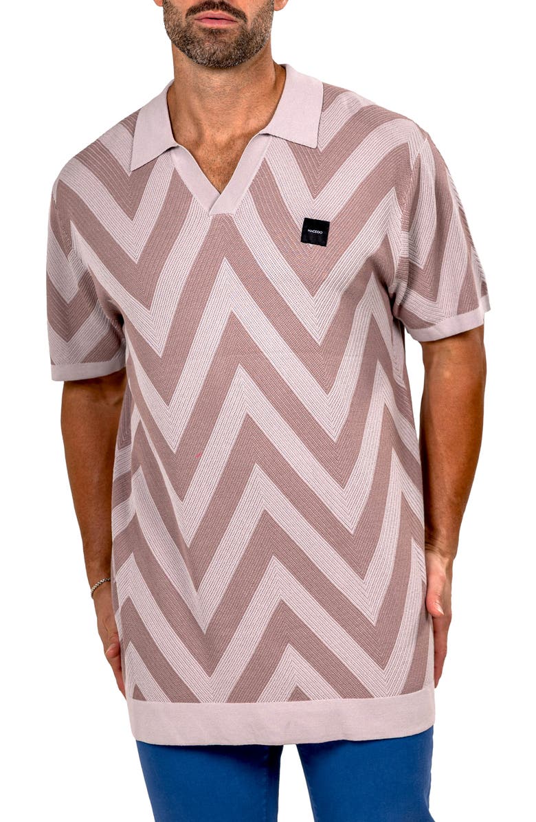 Maceoo Ascension0088 Relaxed Polo, Alternate, color, Grey