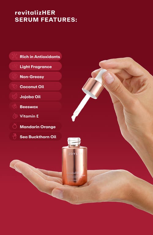 Joylux Revitalizher Hydrating Intimate Serum In Transparent