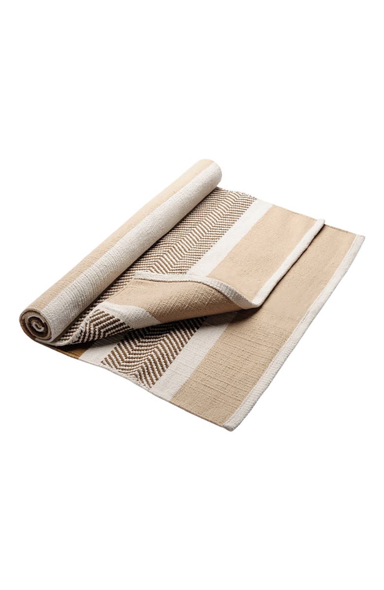 Hugger Mugger Cotton Yoga Rug, Main, color, Moab