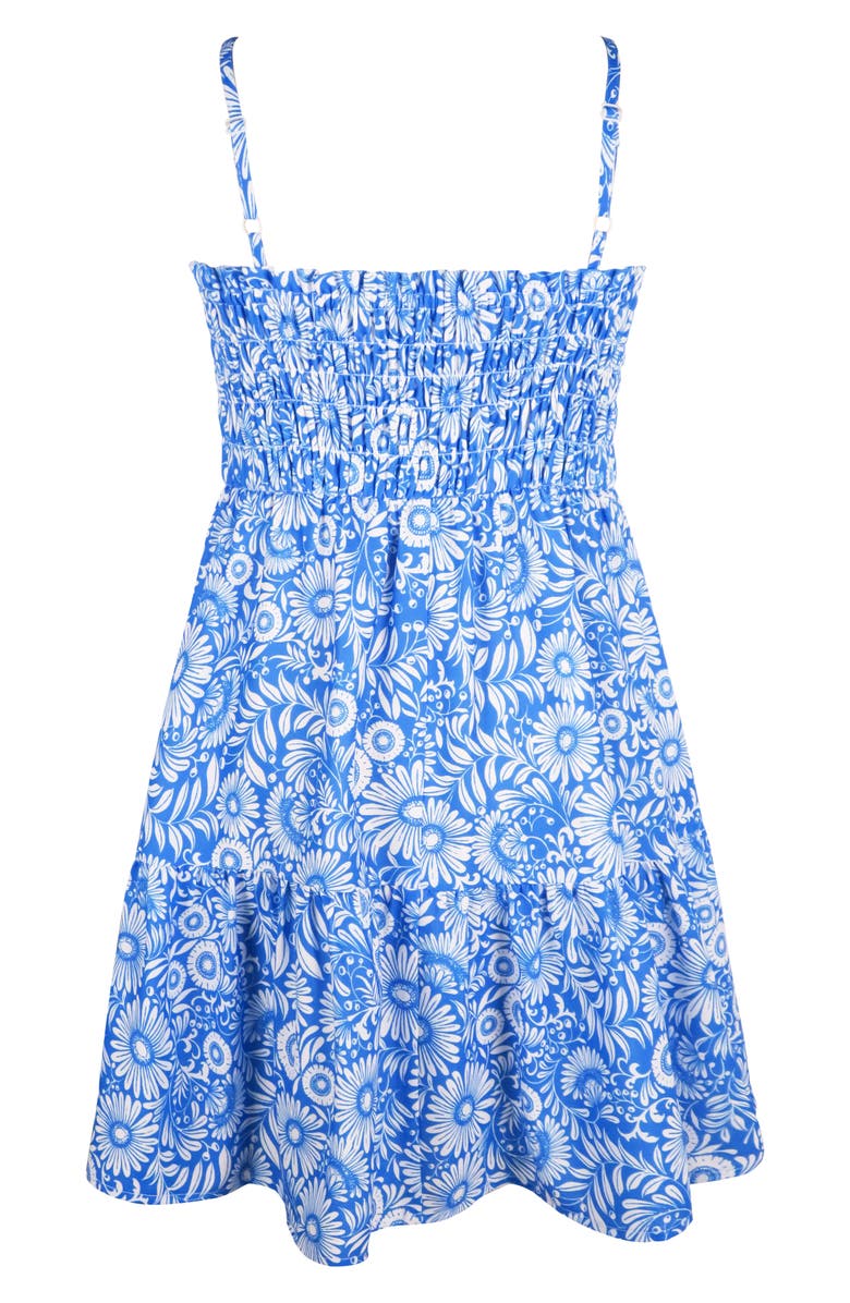 Zunie Kids' Smocked Tiered Dress, Alternate, color, 