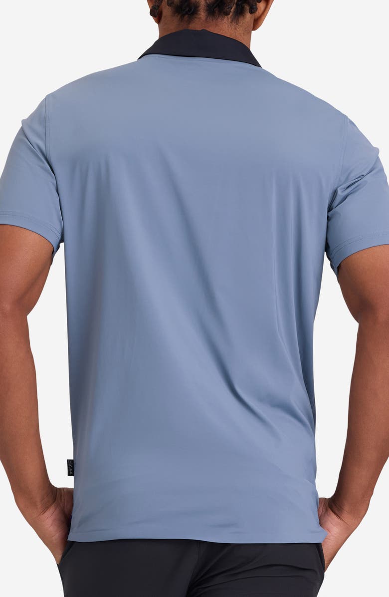 Bad Birdie Vapor Cooling Performance Polo, Alternate, color, Blue Mirage