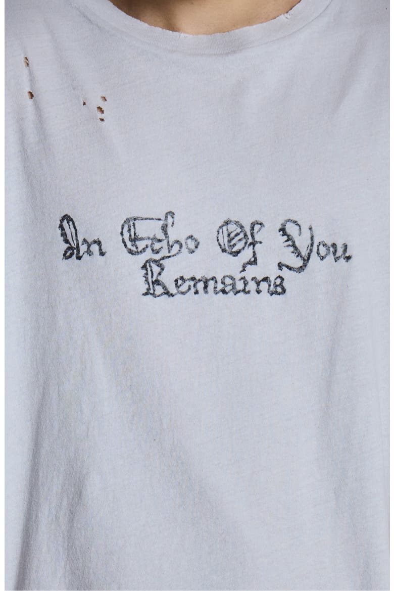 An Echo of You Remains Graphic T-Shirt, Alternate, color, WHITE