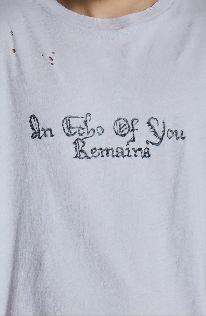 JADED LONDON An Echo of You Remains Graphic T-Shirt, Alternate, color, White