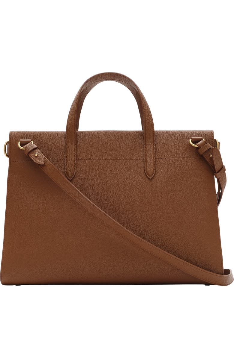 Burberry Medium Cotswolds Check Tote, Alternate, color, Hazel Brown