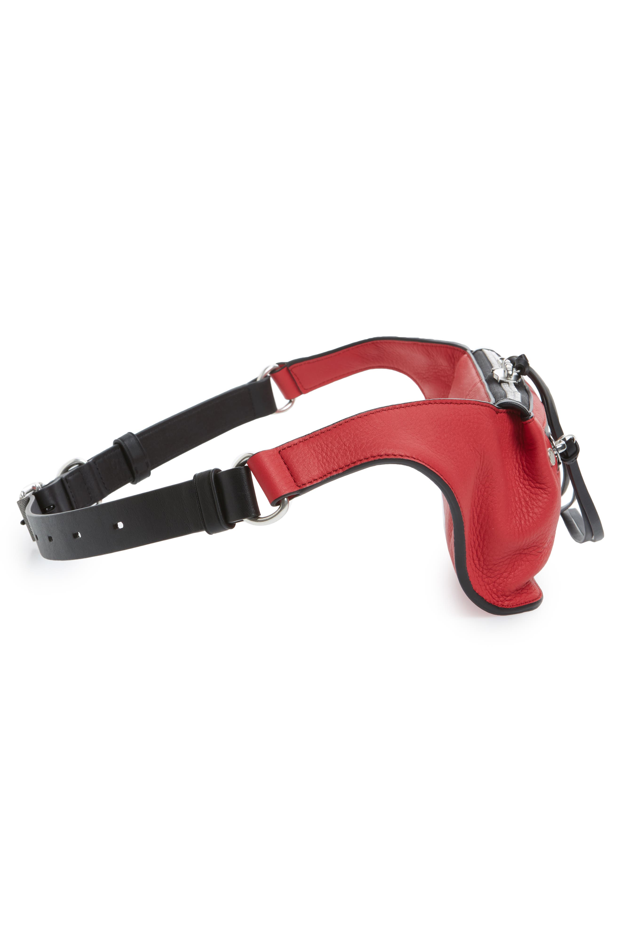 rag & bone Large Ellis Leather Belt Bag, Alternate, color, 
