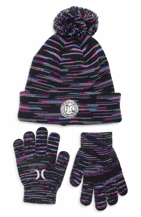 Kids' Space Dye Beanie & Gloves Set