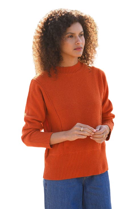 Exposed Seam Sweater