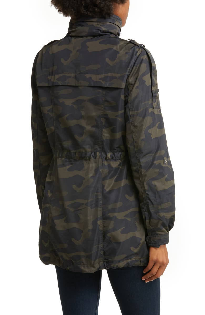 Blanc Noir Mastermind Water Resistant Camo Print Jacket, Alternate, color, Camo
