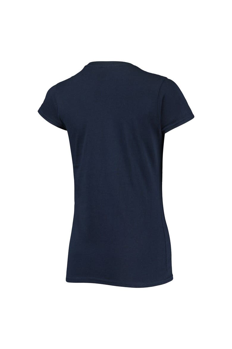Women's Stitches Navy New York Cubans Negro League Logo T-Shirt, Alternate, color, Navy