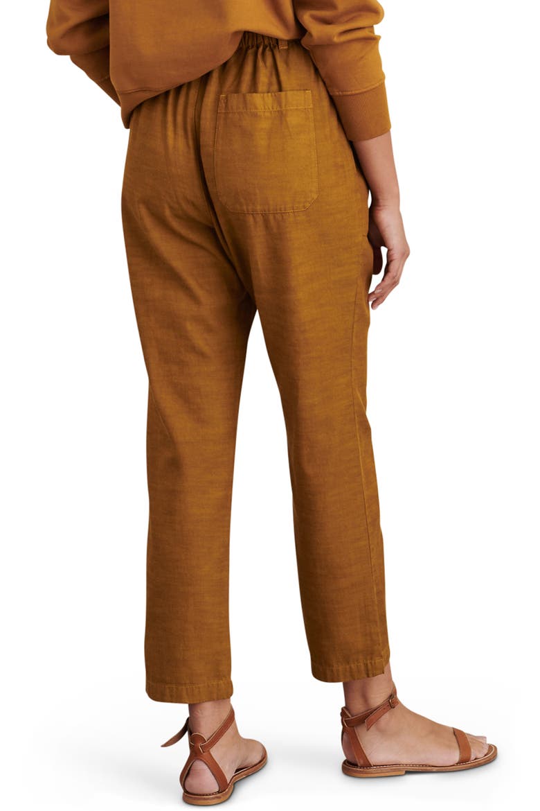 Ambrose Drawstring Pants, Alternate, color, GOLDEN KHAKI