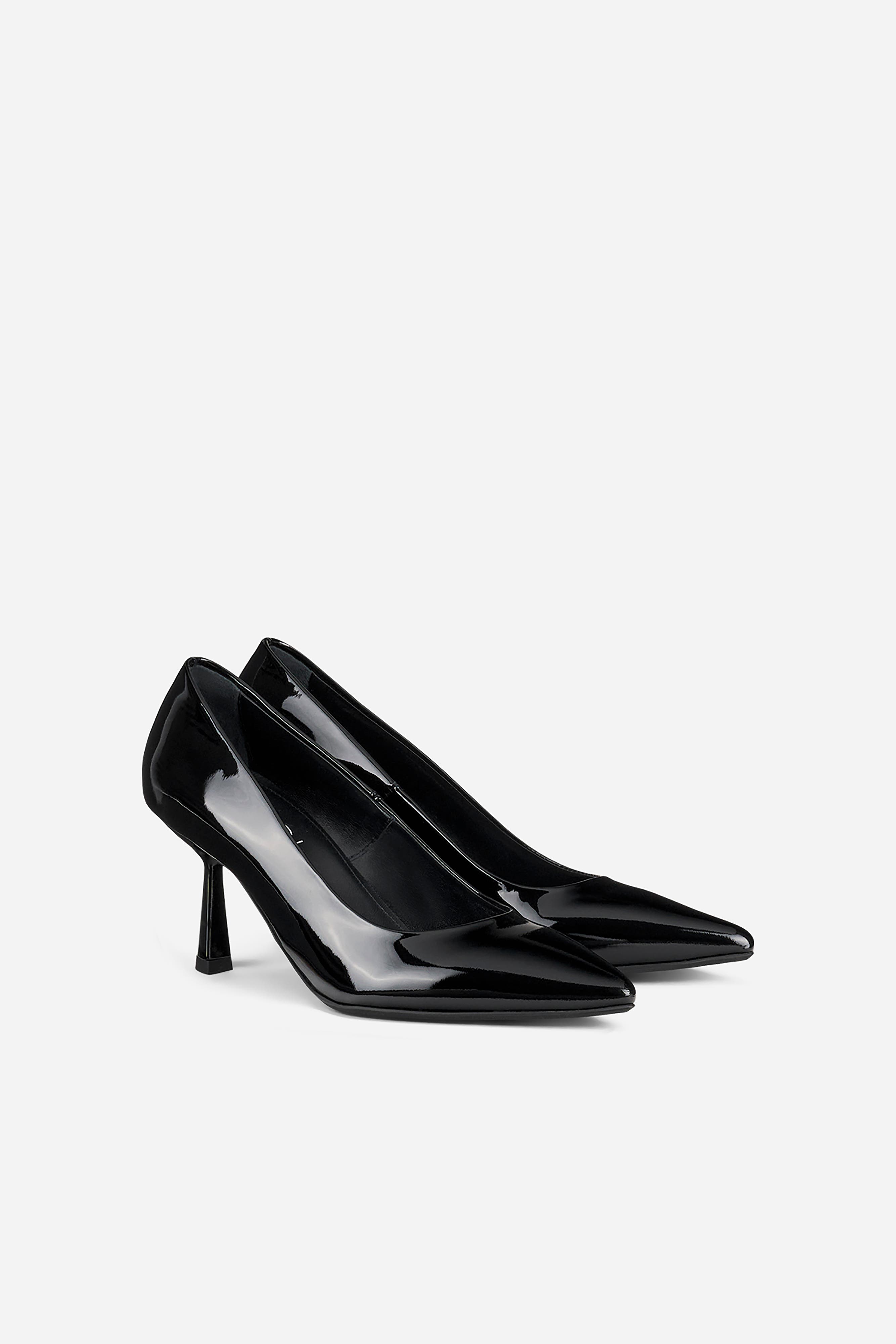 AGL Alla Pump Patent Court Shoe, Alternate, color, Black