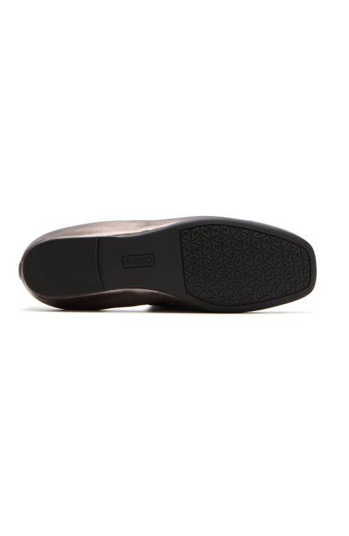 Abeo Cadence Bow Ballet Flat In Light Bronze - Regular