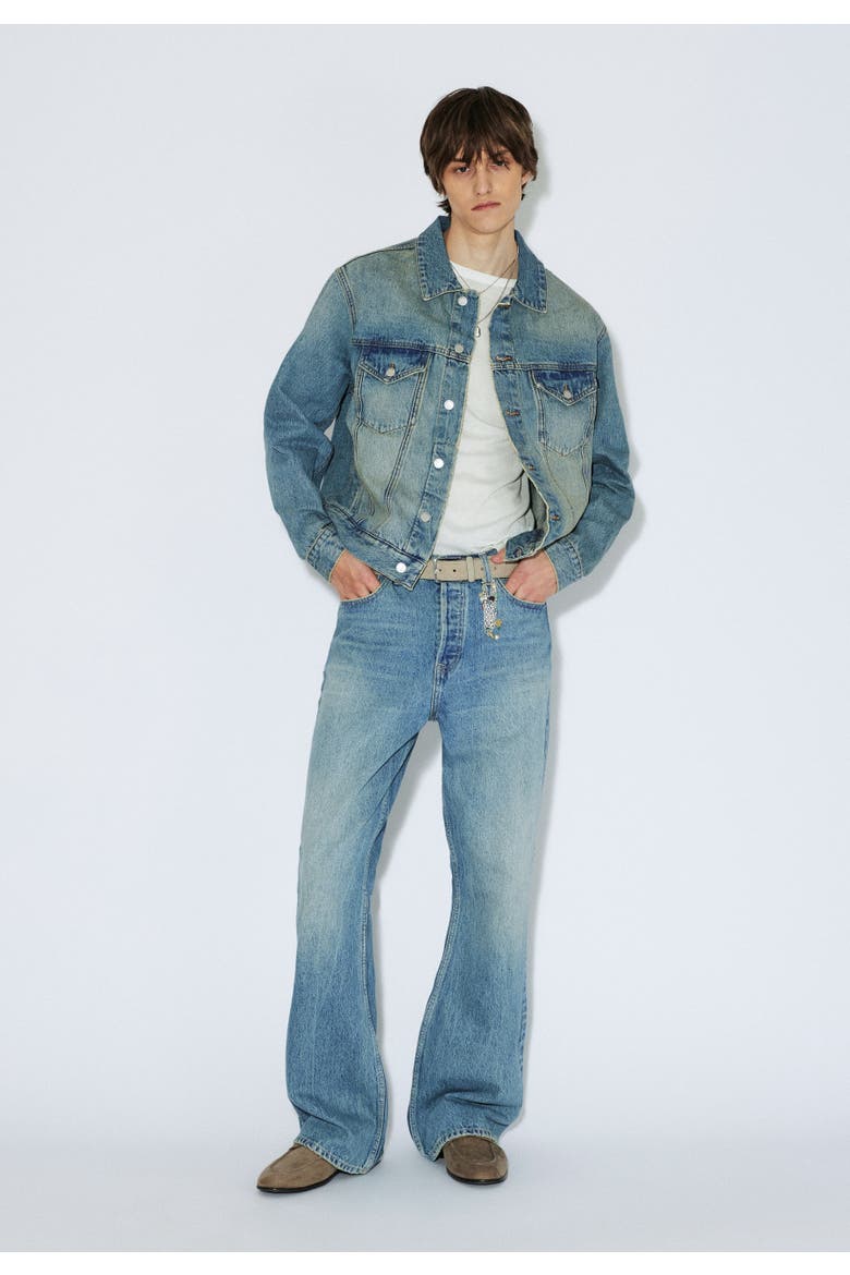 Rift Wide Bootcut Jeans, Main, color, Drift Sky Used