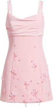 Acler Kendi Bead Embellished Cocktail Minidress