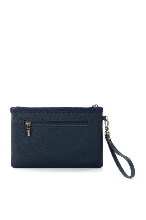 The Sak Vita Wristlet In Indigo