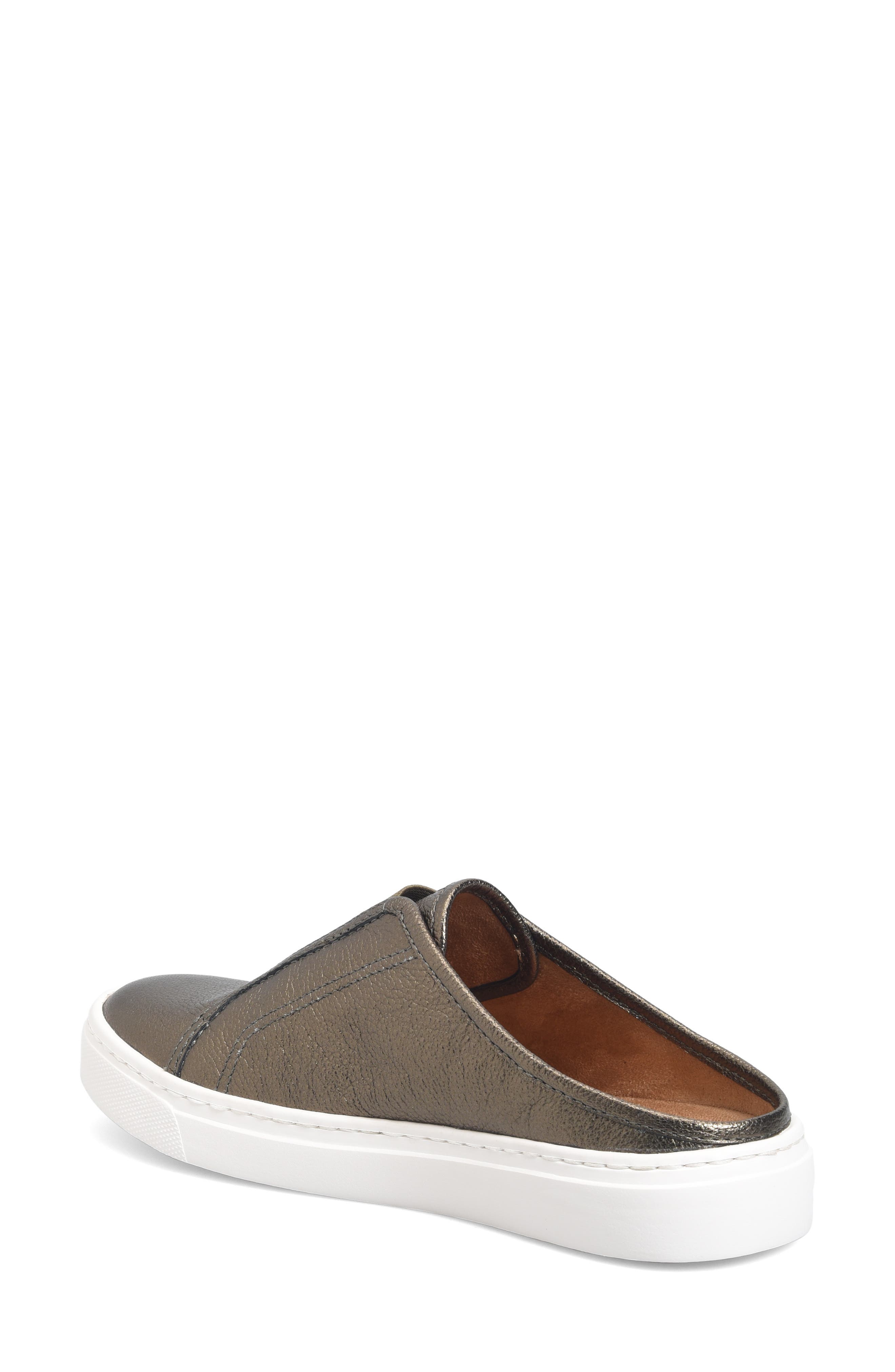 Tolah Sneaker Mule, Alternate, color, STEEL LEATHER