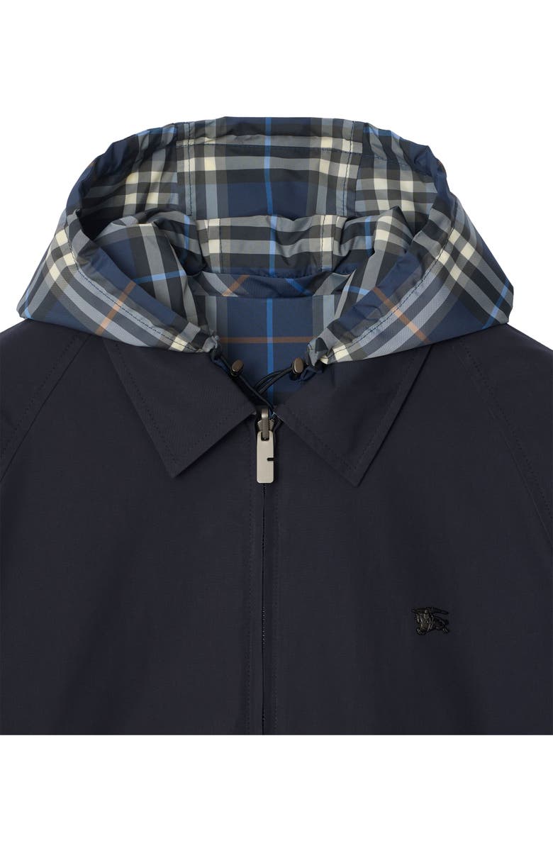 Burberry Hodson Reversible Harrington Jacket, Alternate, color, Silhouette Blue