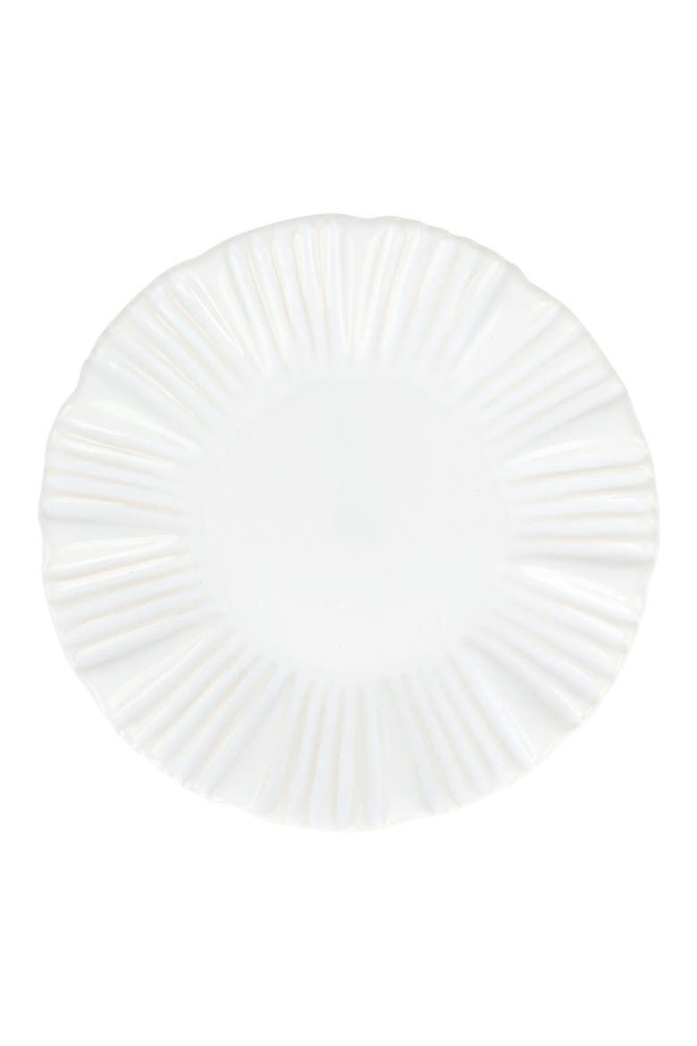 Bari Cocktail Plate, Main, color, WHITE