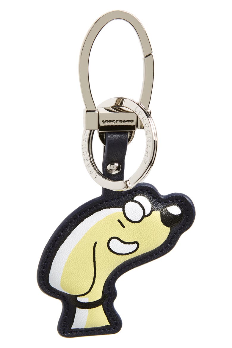 x Clo'é Floirat Key Ring, Main, color, YELLOW