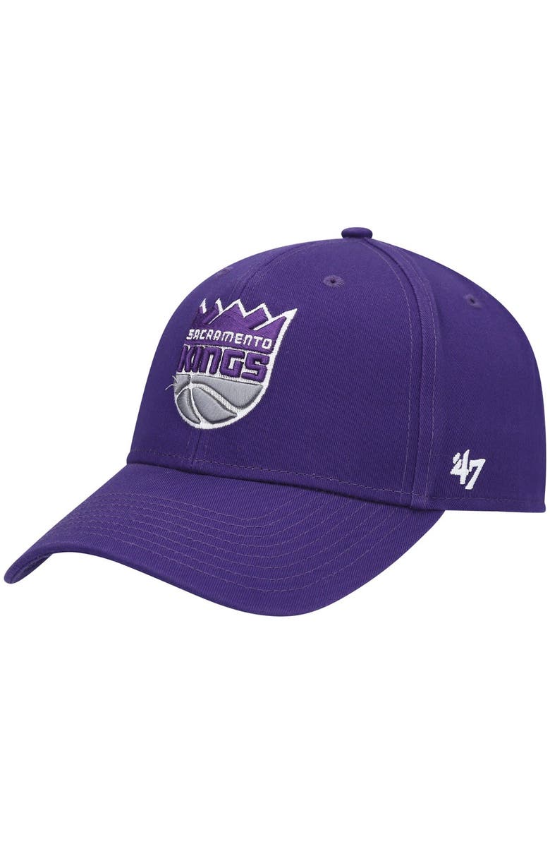'47 Men's '47 Purple Sacramento Kings Legend MVP Adjustable Hat, Main, color,