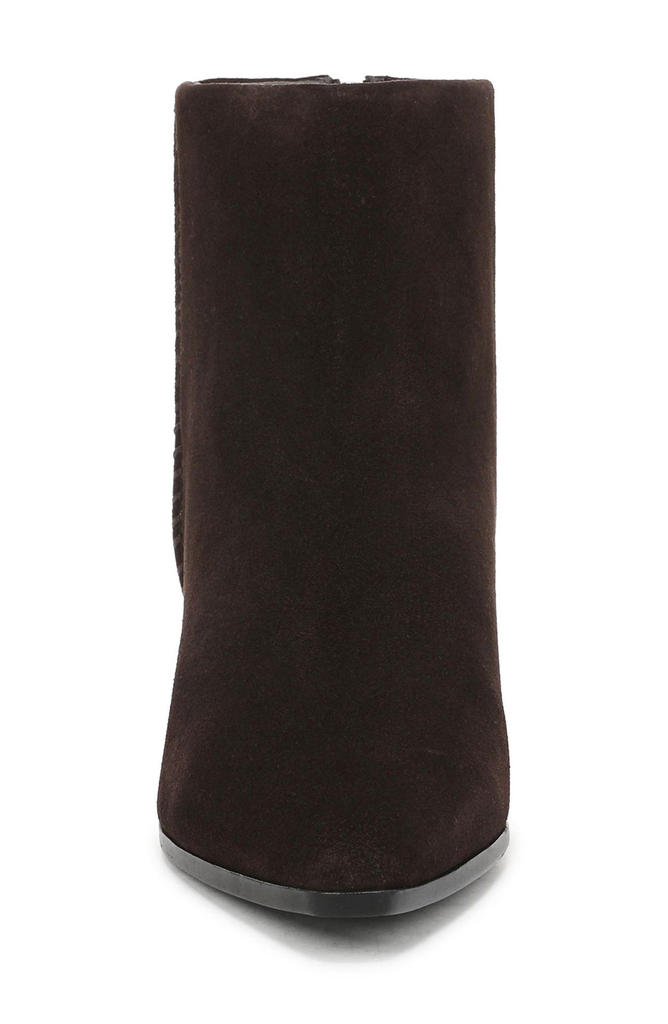 Franco Sarto Fayola Croc Embossed Leather Bootie (Women) | Nordstrom