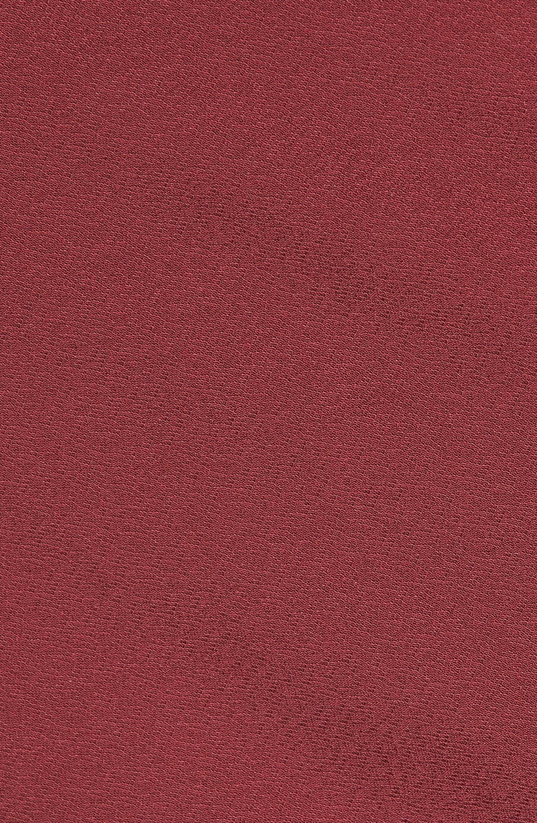 Leith Ruched Sheath Dress, Alternate, color, Red Tannin