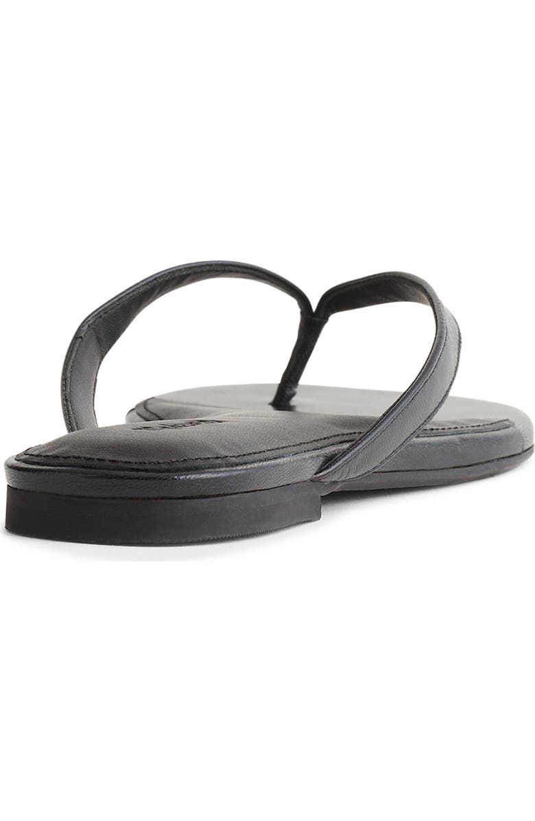 Madewell The Iggy Flip Flop, Alternate, color, True Black