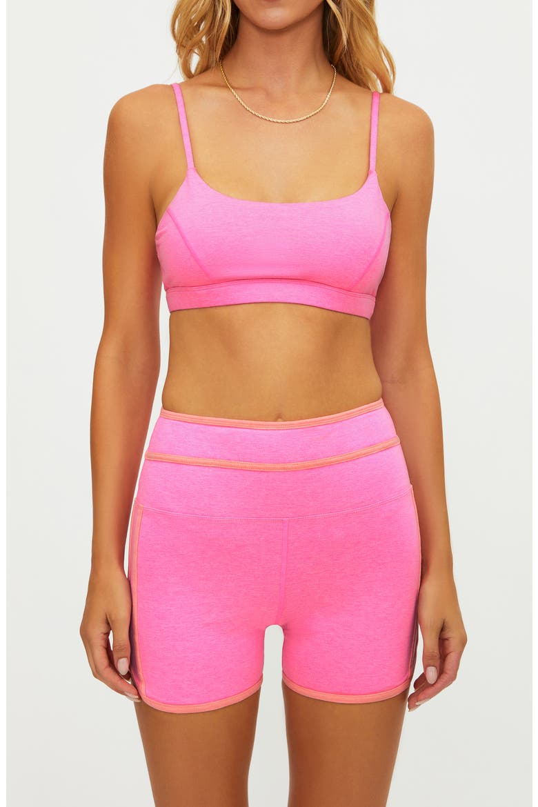 Ryder High Waist Bike Shorts, Alternate, color, SHORELINE