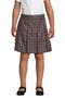 School Uniform Girls Plaid Box Pleat Skirt Top of the Knee
