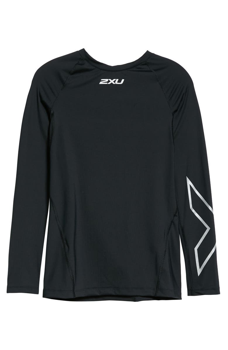 2XU Core Compression Long Sleeve Top, Alternate, color, 