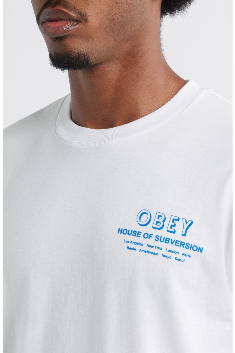 House of Subversion Graphic T-Shirt, Alternate, color, WHITE