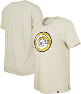 New Era Women's New Era Cream Los Angeles Rams 2023 NFL Draft T-Shirt