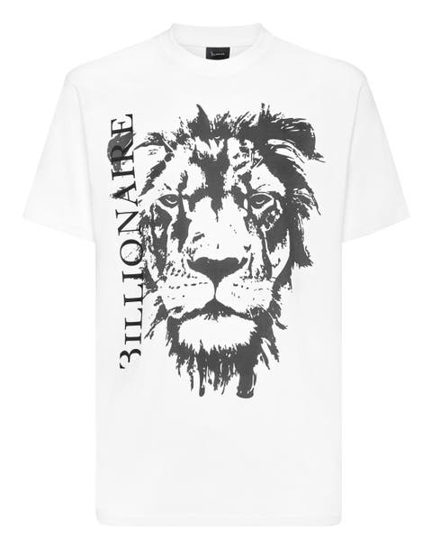 T-Shirt Round Neck Lion Men