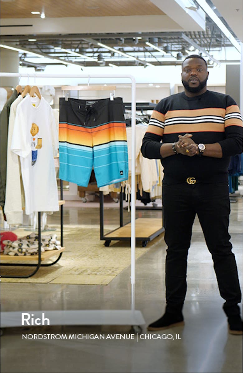 Hyperfreak Heat Stripe Board Shorts, sales video thumbnail