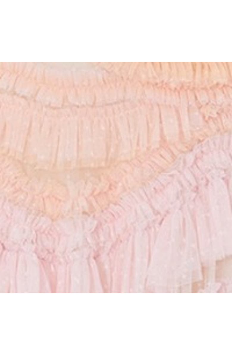 Needle & Thread Wild Rose Ombre Short Sleeve Gown, Alternate, color, Sunset