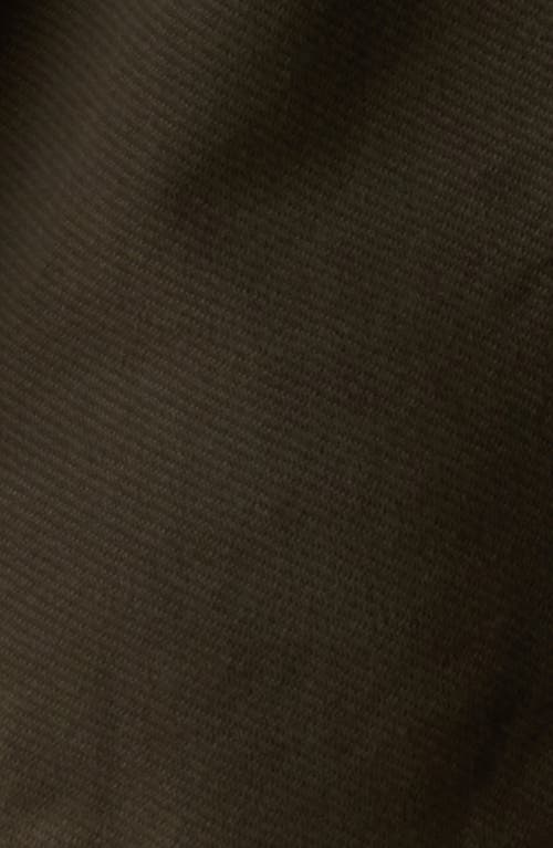 The Normal Brand Looped Terry Button-up Shirt In Green