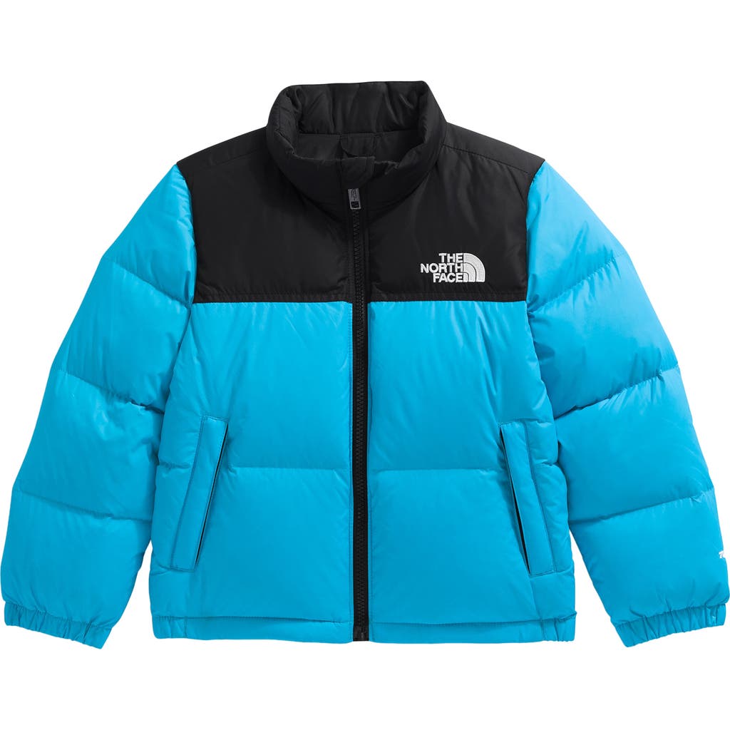The North Face Kids' 1996 Retro Nuptse® Packable 700 Fill Power Down Jacket In Blue