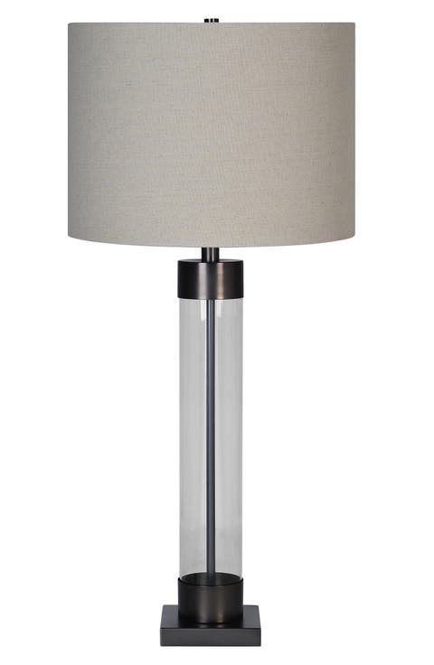 Meredith Glass & Metal Table Lamp