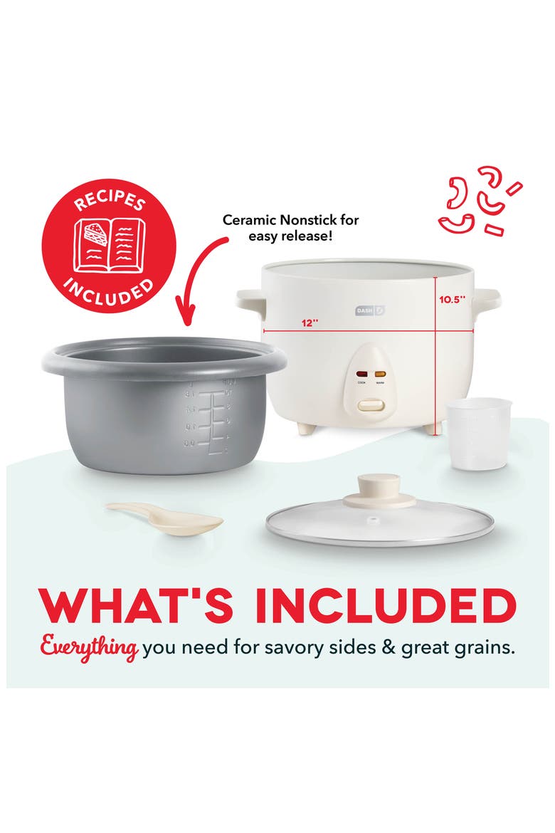 Family Rice Cooker, Alternate, color, CREAM