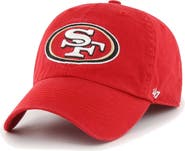 '47 Men's '47 Scarlet San Francisco 49ers Franchise Logo Fitted Hat