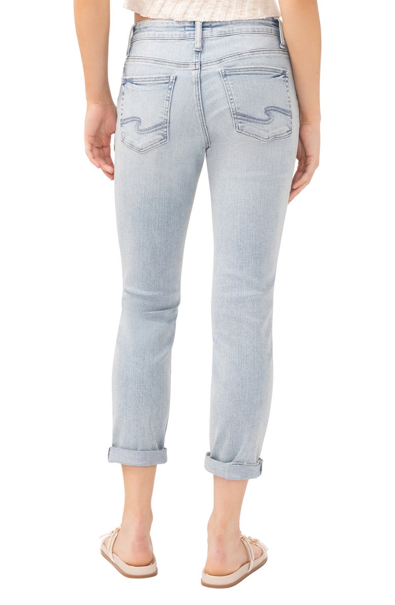 Silver Jeans Co. Boyfriend Jeans, Alternate, color, Indigo