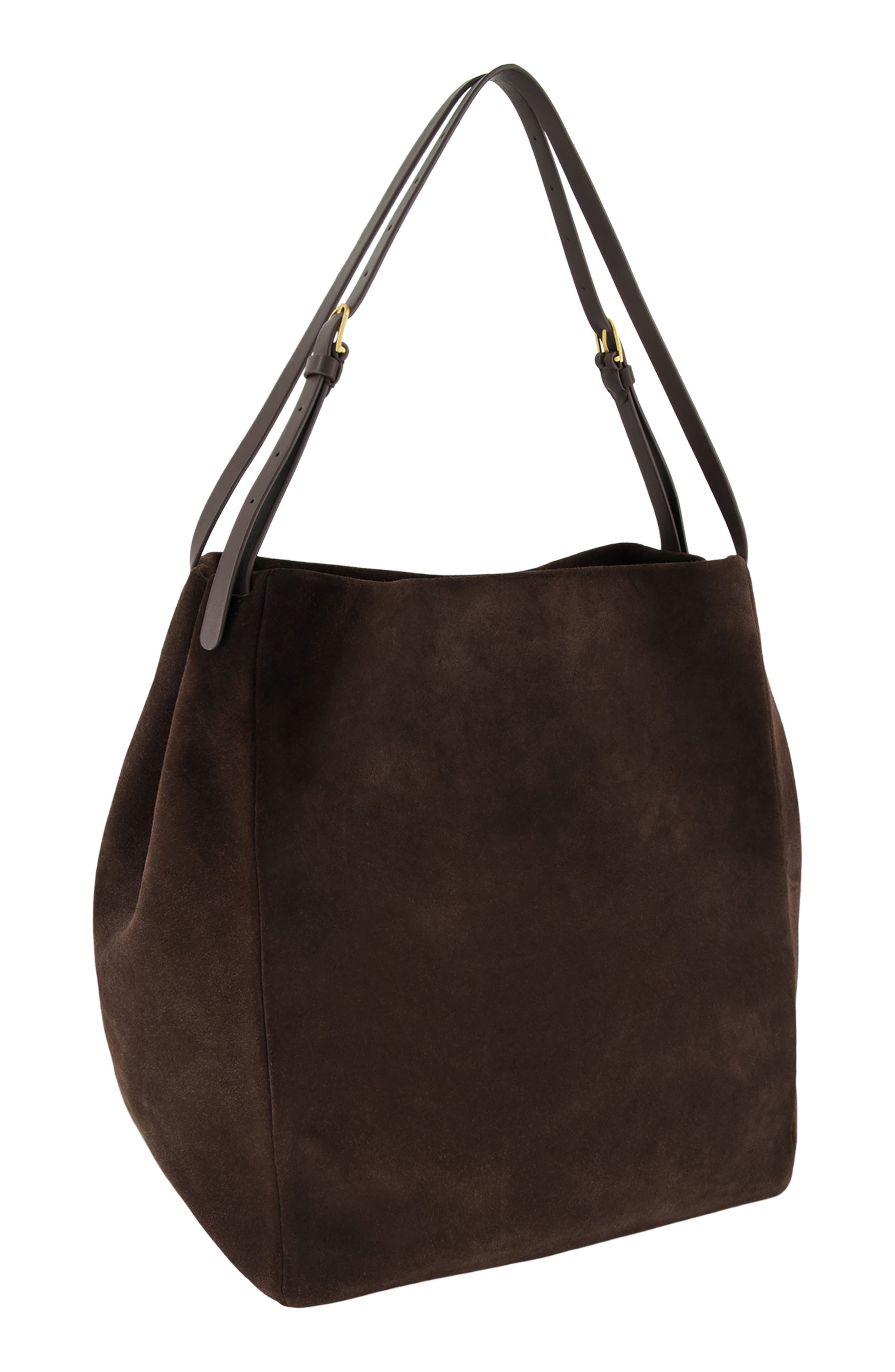 Josie Large Suede Tote, Alternate, color, CACAO