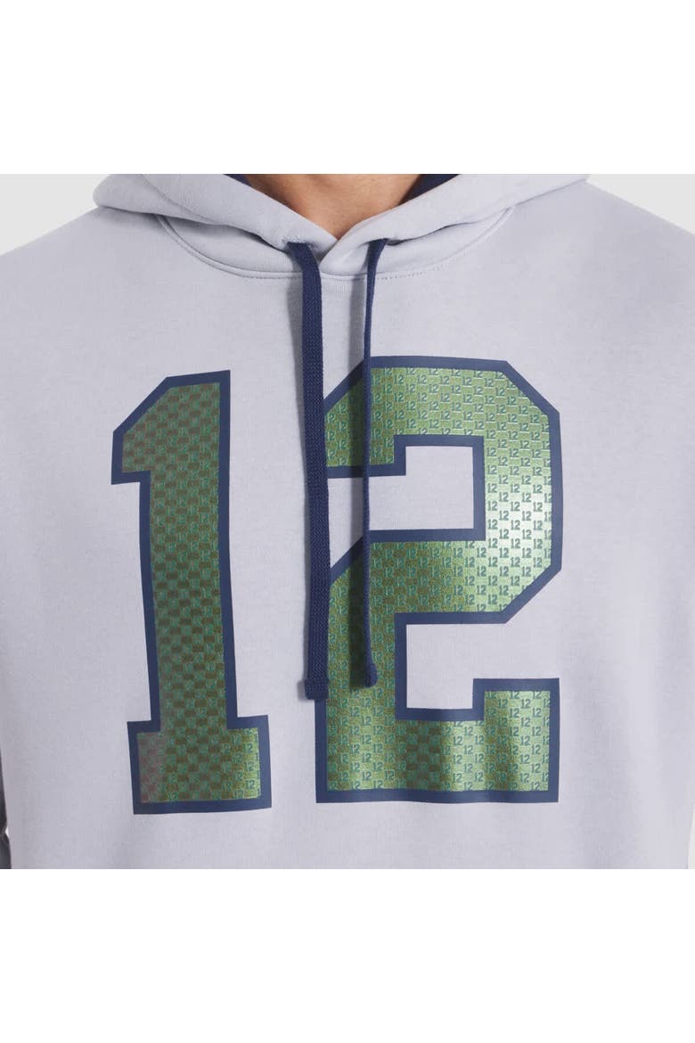 Men's Nike Wolf Gray Seattle Seahawks 2025 Rivalries Collection Club Hoodie, Alternate, color, Gray