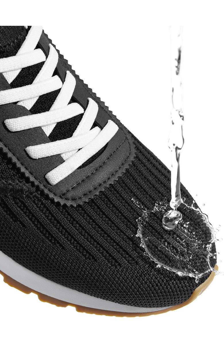 VIVAIA Mix-Texture Slip-On Sneakers, Alternate, color, Black