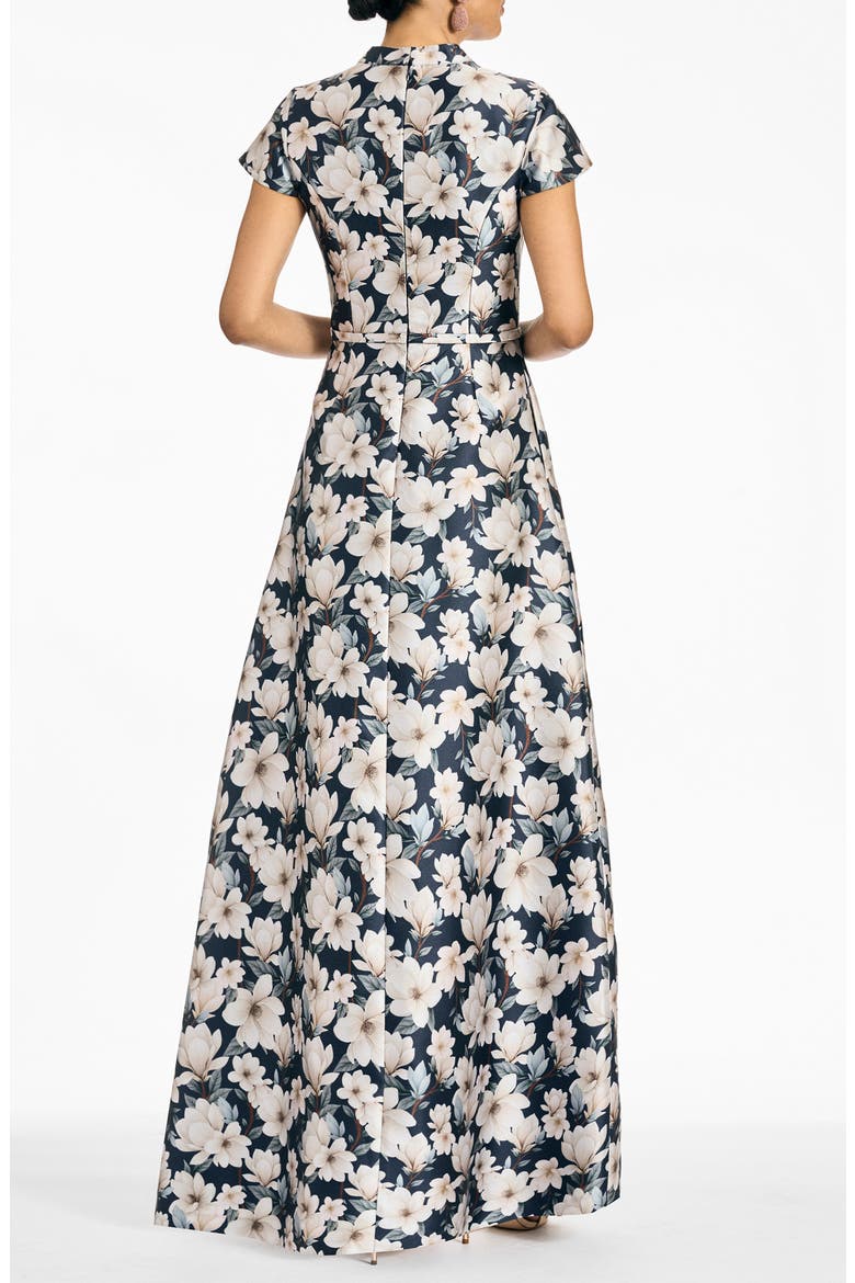 Floral Gown, Alternate, color, MIDNIGHT MAGNOLIA