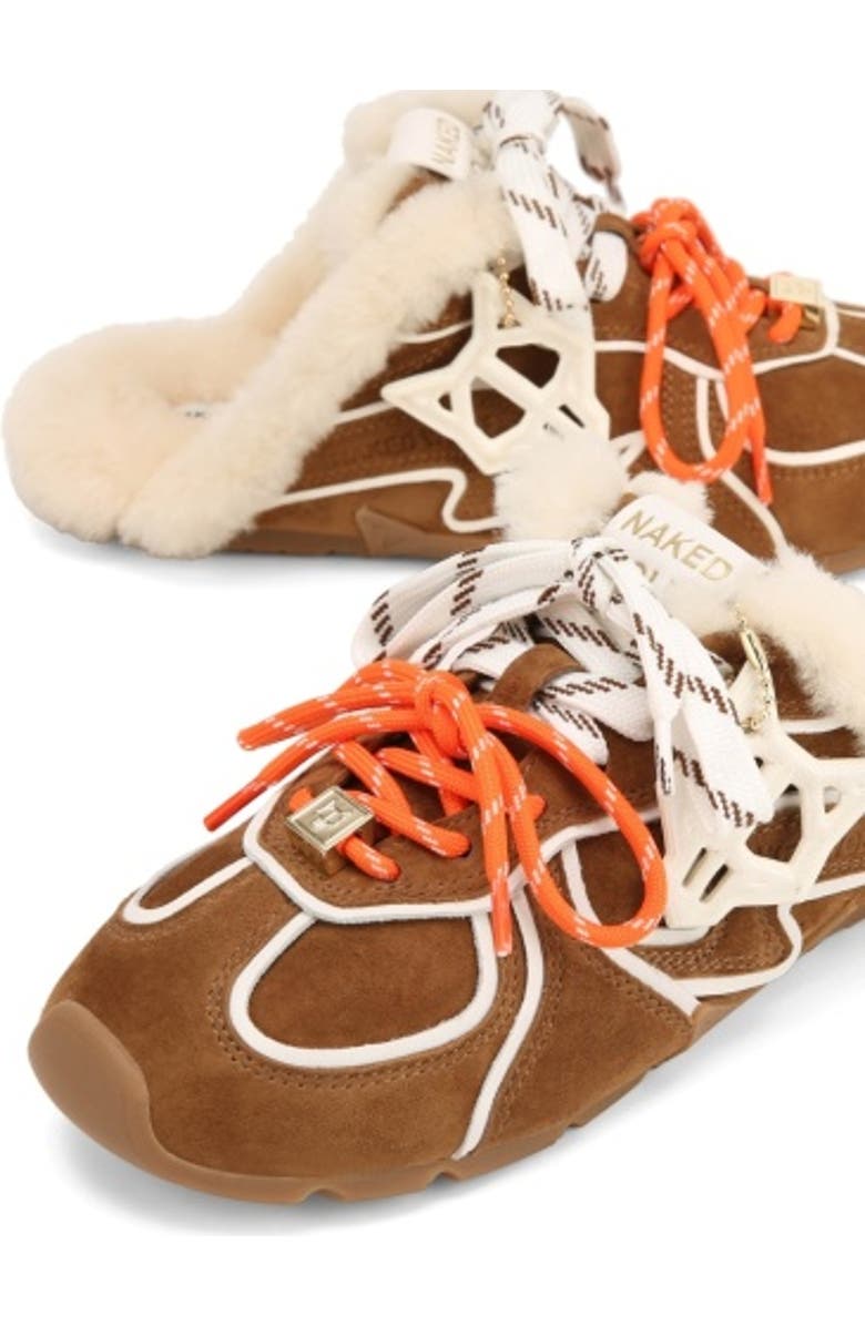 Naked Wolfe Adorn Mule, Alternate, color, Tan