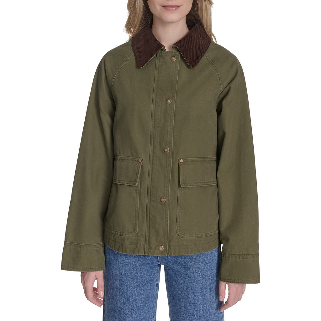 Levi's Shorty Barn Coat In Green