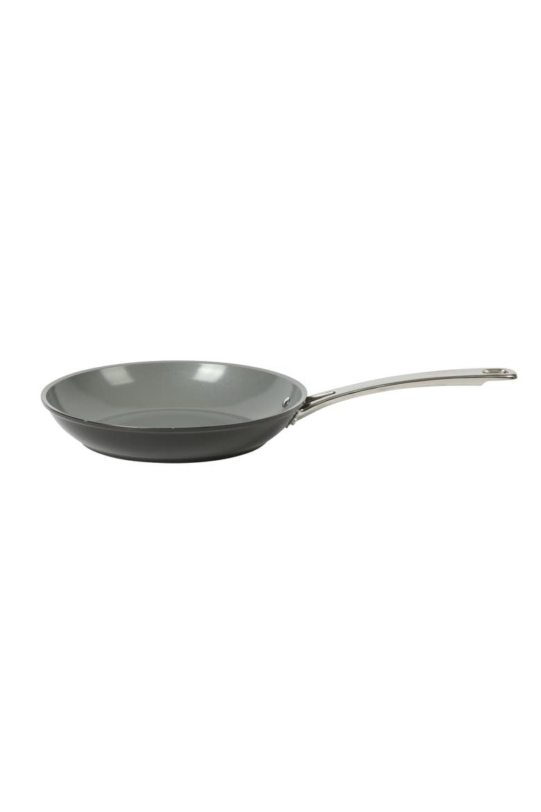 Titanium Ceramic Nonstick Forged Aluminum Cookware Pots & Pans Set with Tempered Glass Lids, Alternate, color, Black